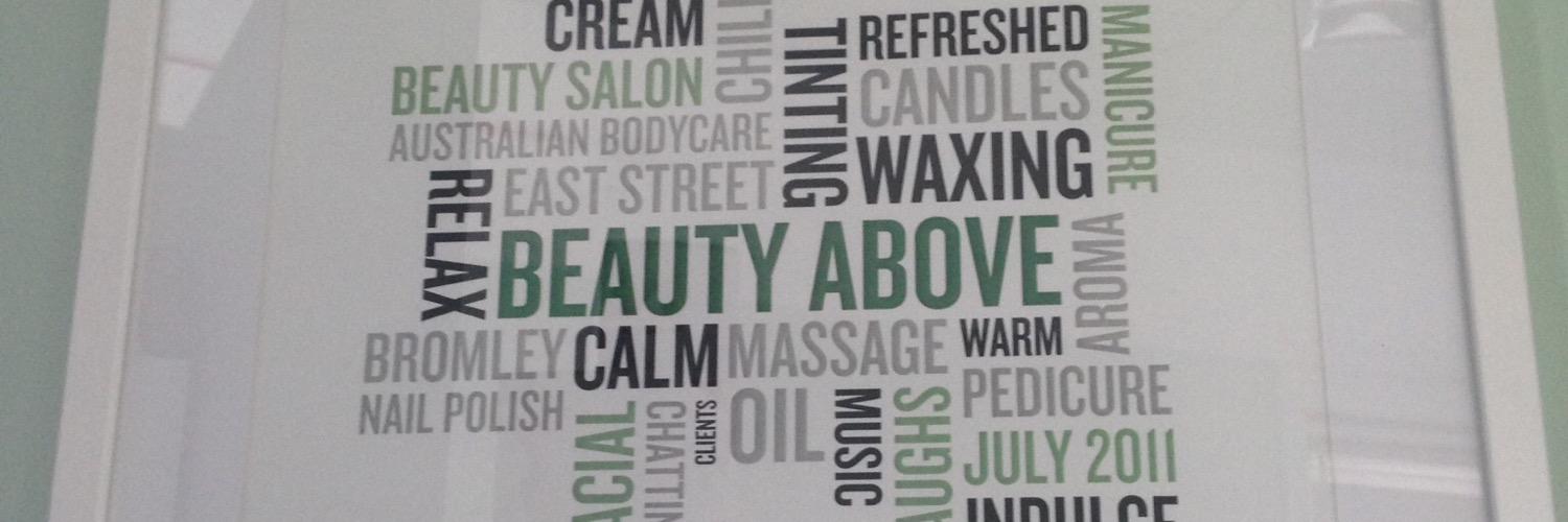 Beauty Above Beauty Salon banner