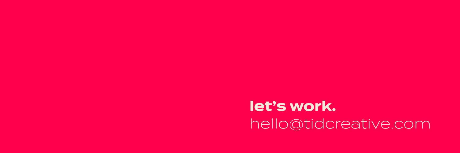 TiD | Designer banner