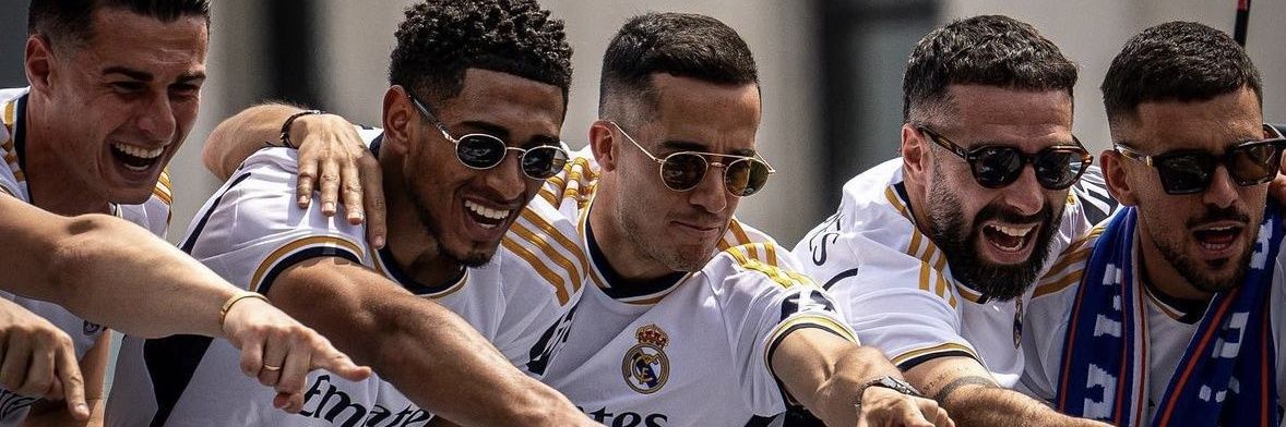 Daddy Yankee UCL¹⁵ Real Madrid¹ banner