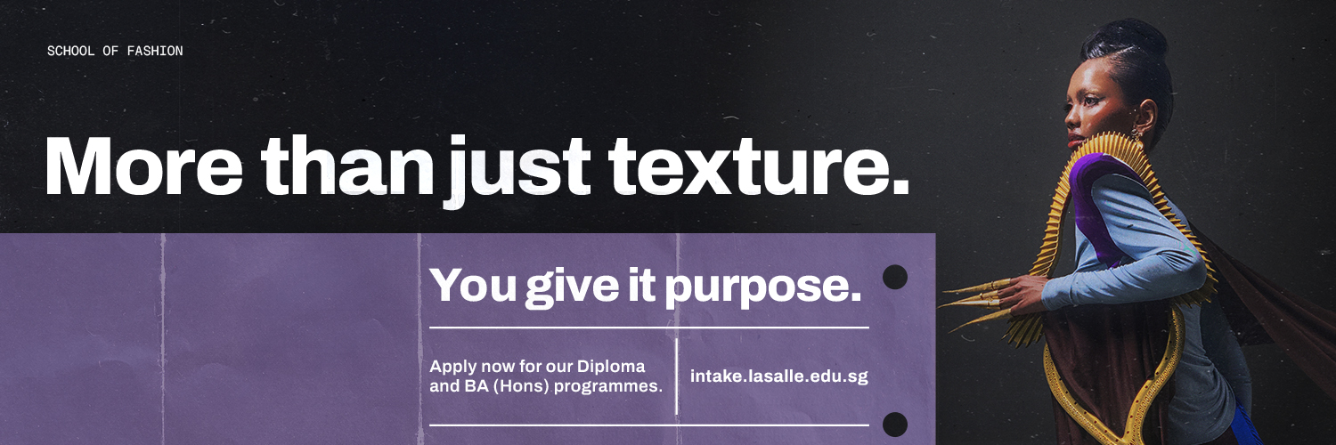 LASALLE College of the Arts banner