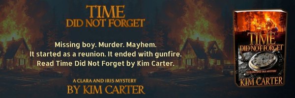 KimCarterAuthor Profile Banner
