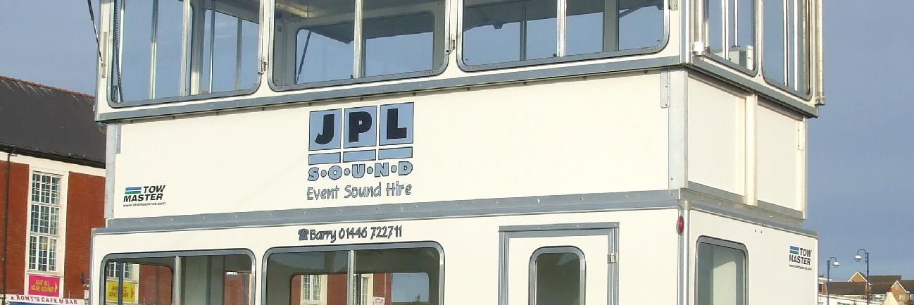 JPL Sound & Comms banner