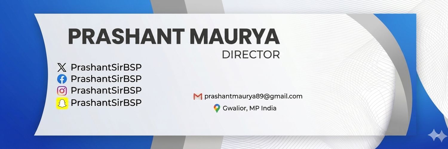 PrashantSirBSP's profile banner image