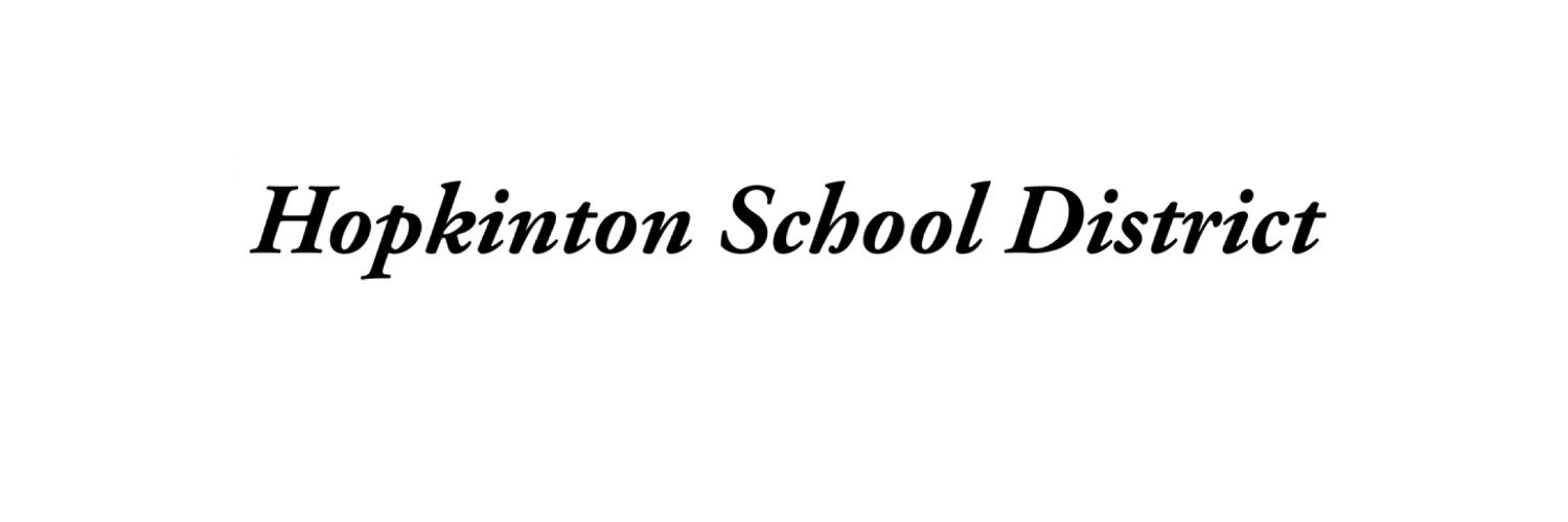 Hopkinton Schools banner