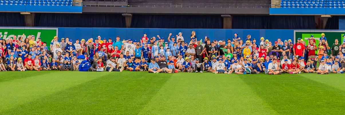 Jays Care Foundation's banner