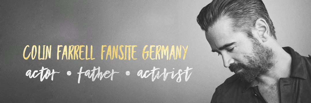 Colin Farrell ⍟ GER banner