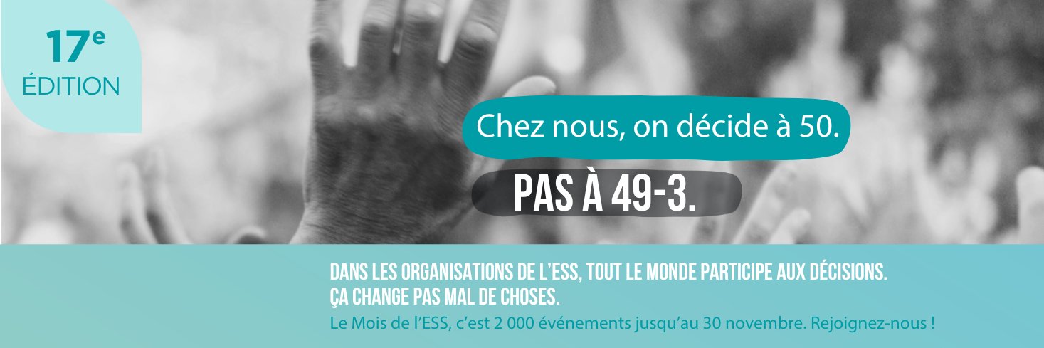Mois de l'ESS banner