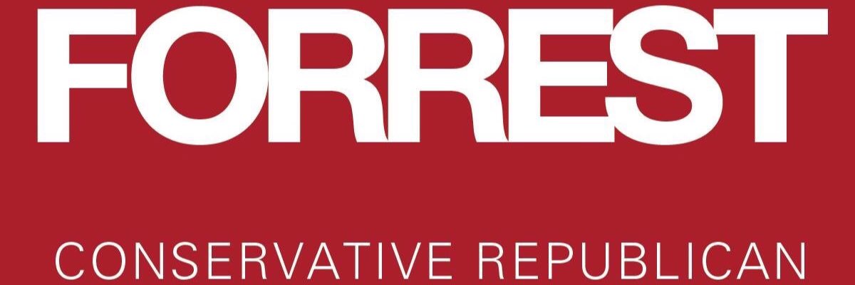 Rep. Cal Forrest banner