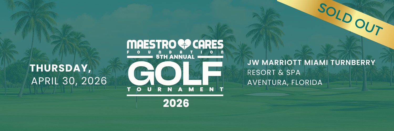 Maestro Cares Foundation banner