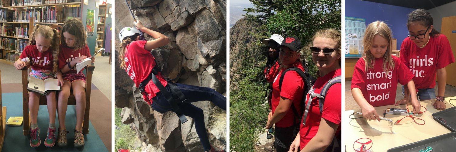 Girls Inc. Santa Fe banner