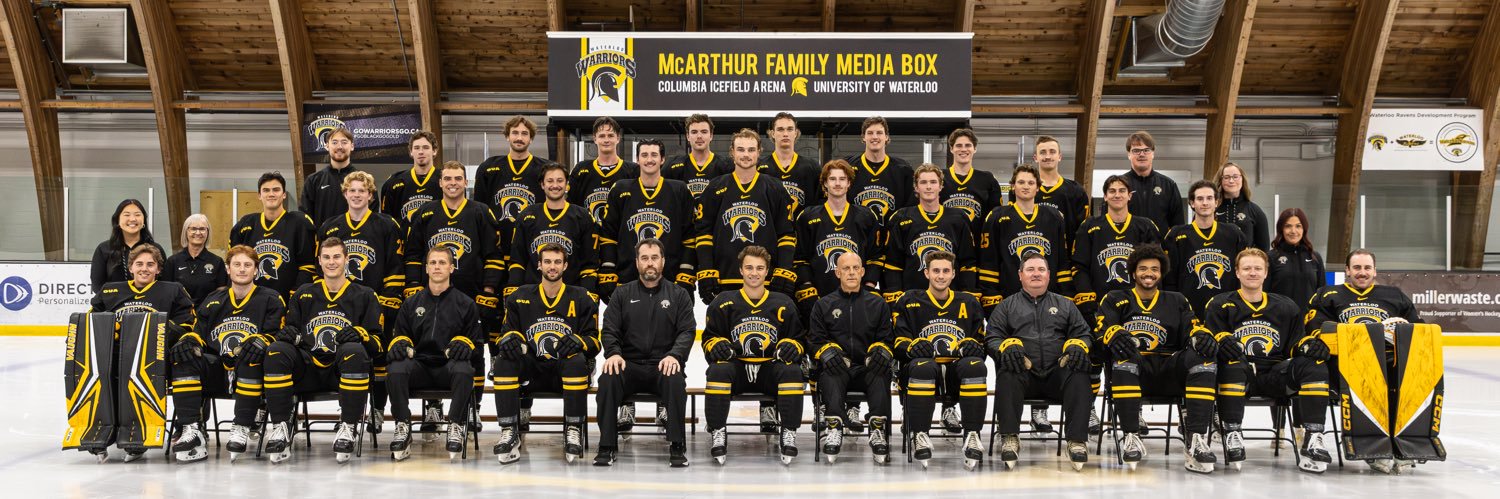 Waterloo Warriors Men’s Hockey banner