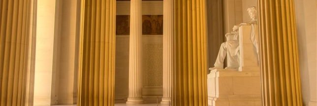 The National Mall's banner