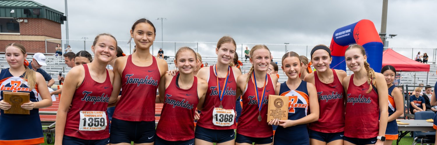 Tompkins Girls' Cross Country/Track & Field banner