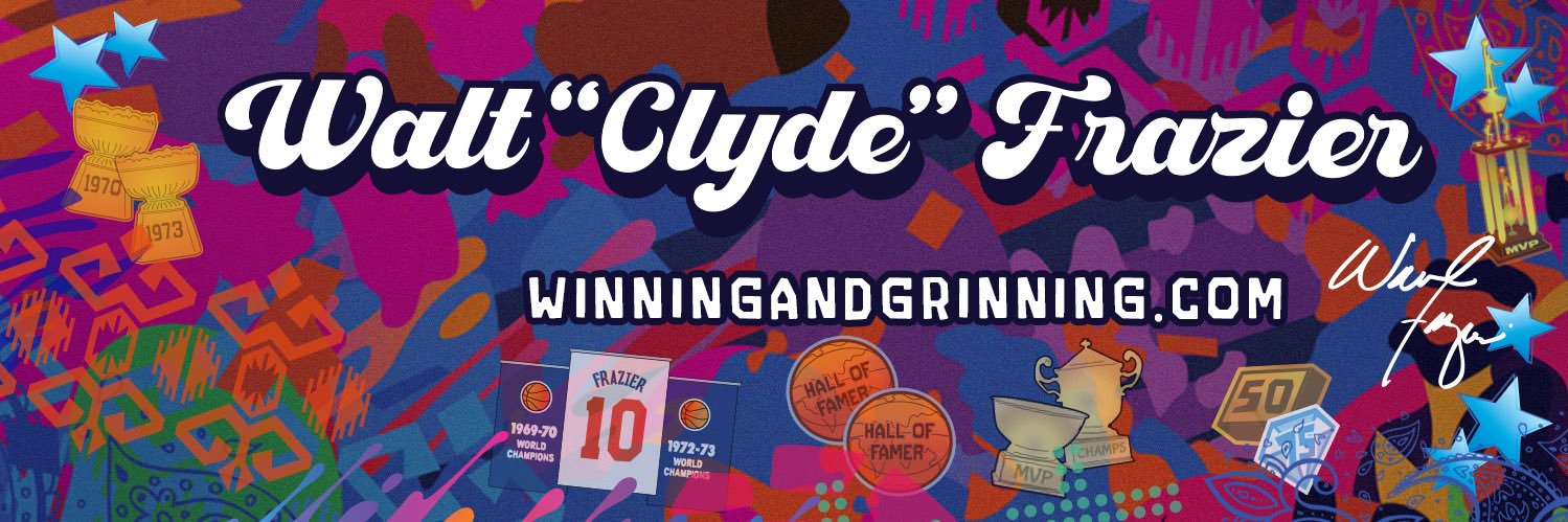 Walt Clyde Frazier banner