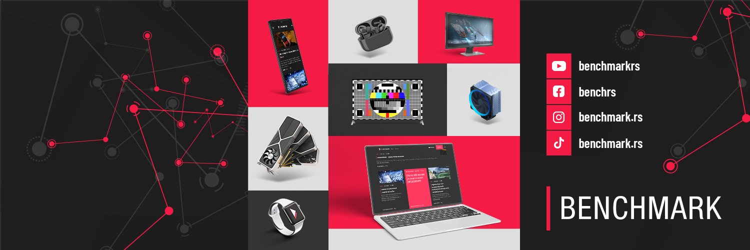 Benchmark website banner