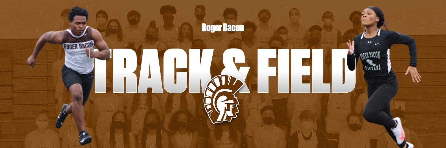Roger Bacon Track & Field banner