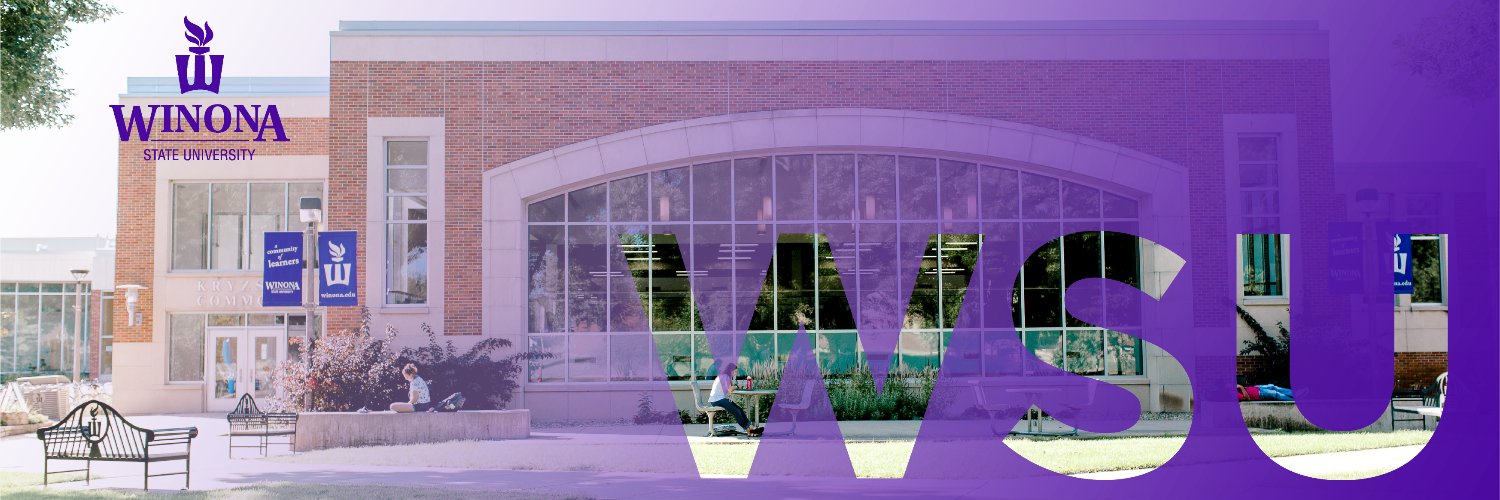 Winona State University banner