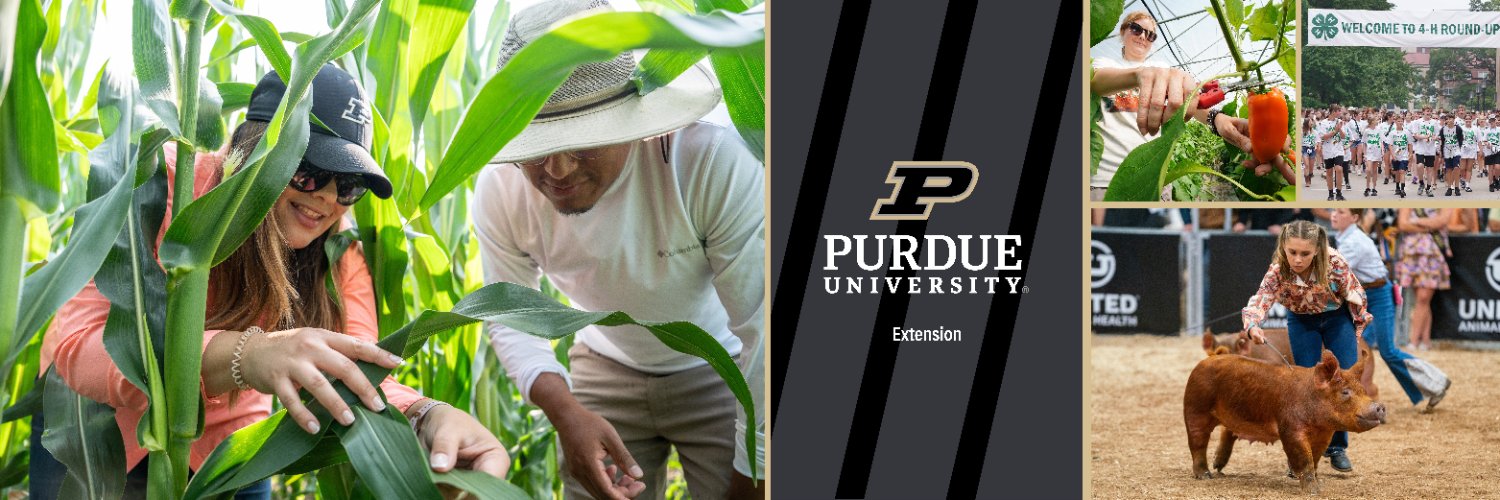 Purdue Extension's banner