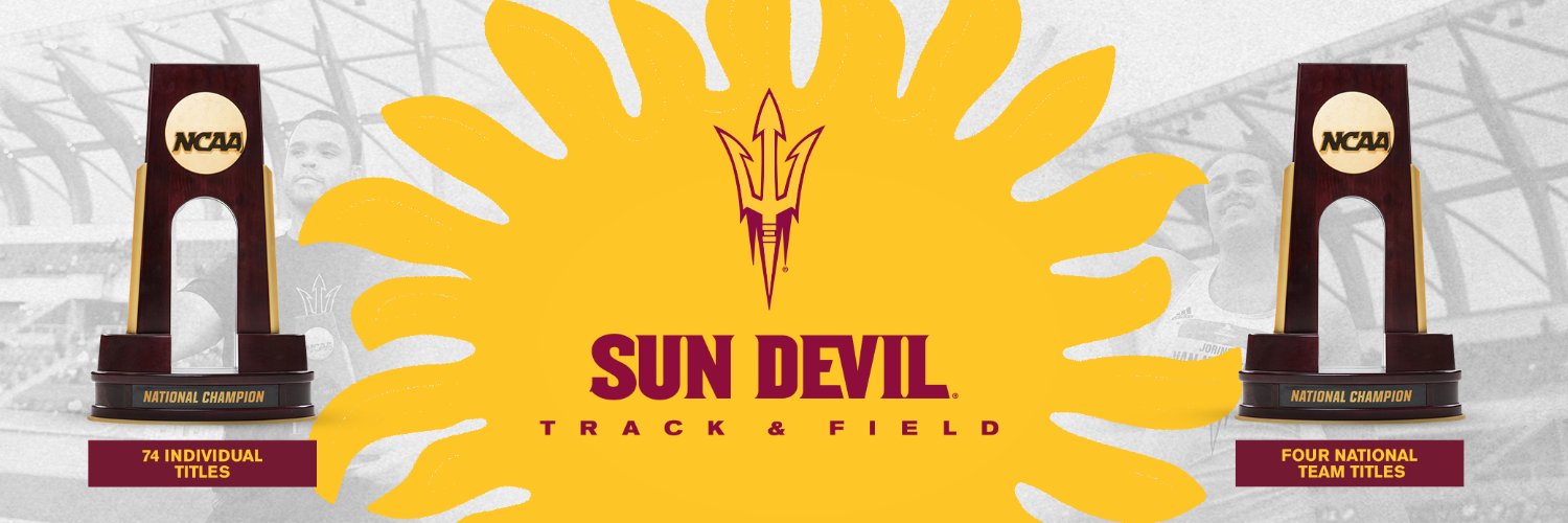 Sun Devil Track and Field/XC banner