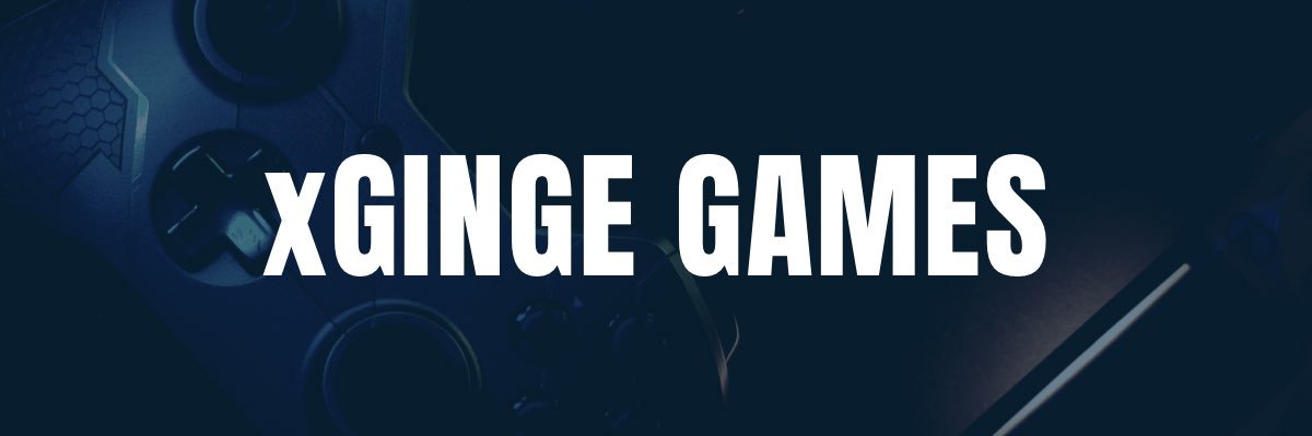 xGingeGames's profile banner image