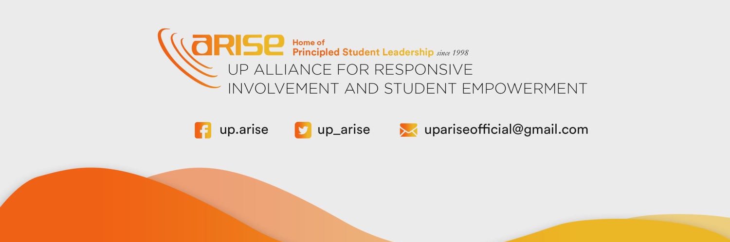 UP ARISE banner