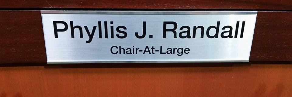 Phyllis J. Randall banner