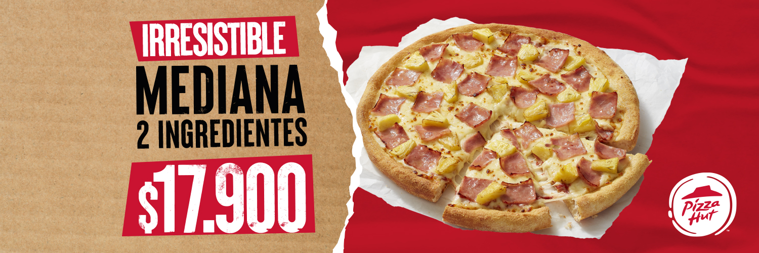 Pizza Hut Colombia banner
