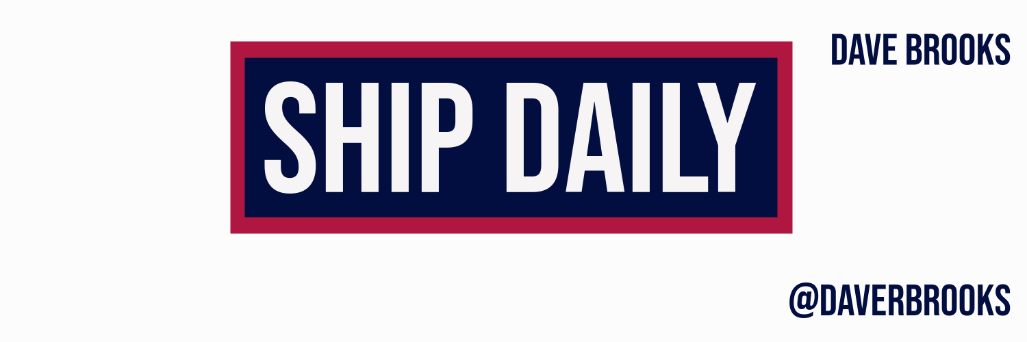 Dave R. Brooks 🚢 banner