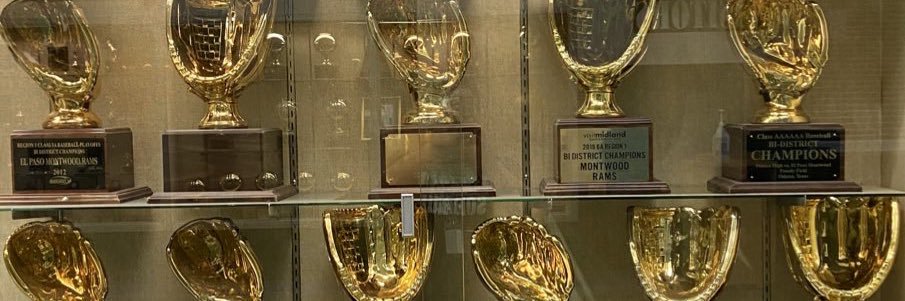 MONTWOOD RAMS BASEBALL⚾️🏈Coach Romo banner