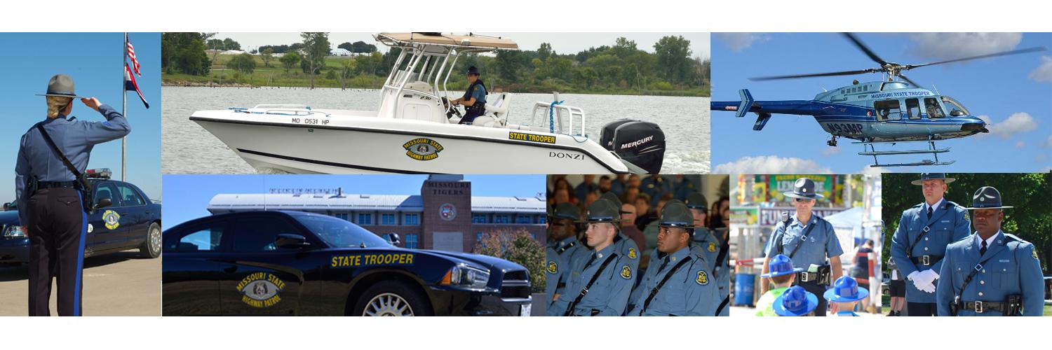 MSHP Troop F's banner
