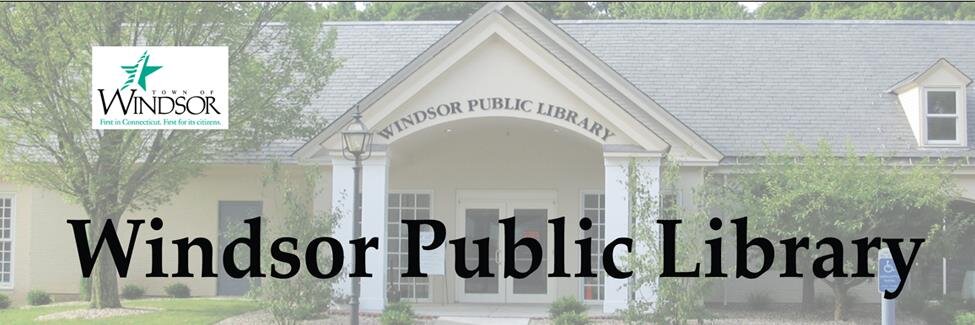 Windsor CT Library banner