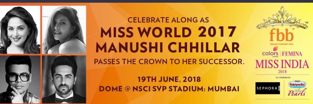 Femina Miss India banner