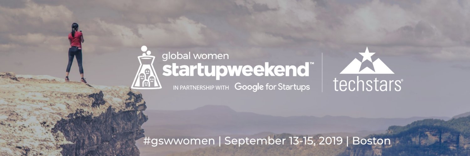 Startup Weekend Boston | Women's Edition banner