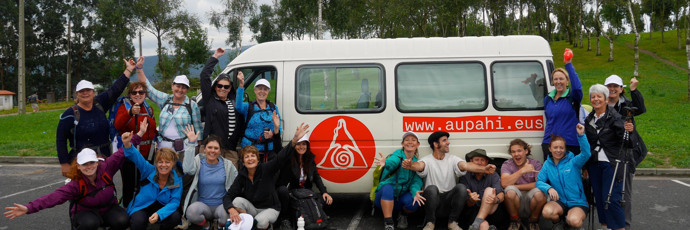 AUPA HI! Experiences of happiness banner