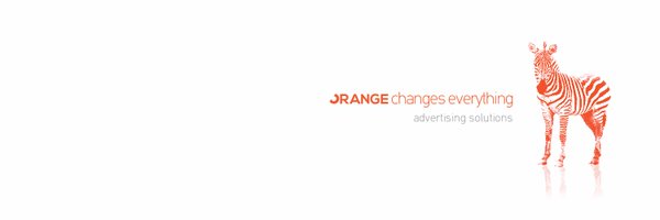 Orange Advertising Profile Banner