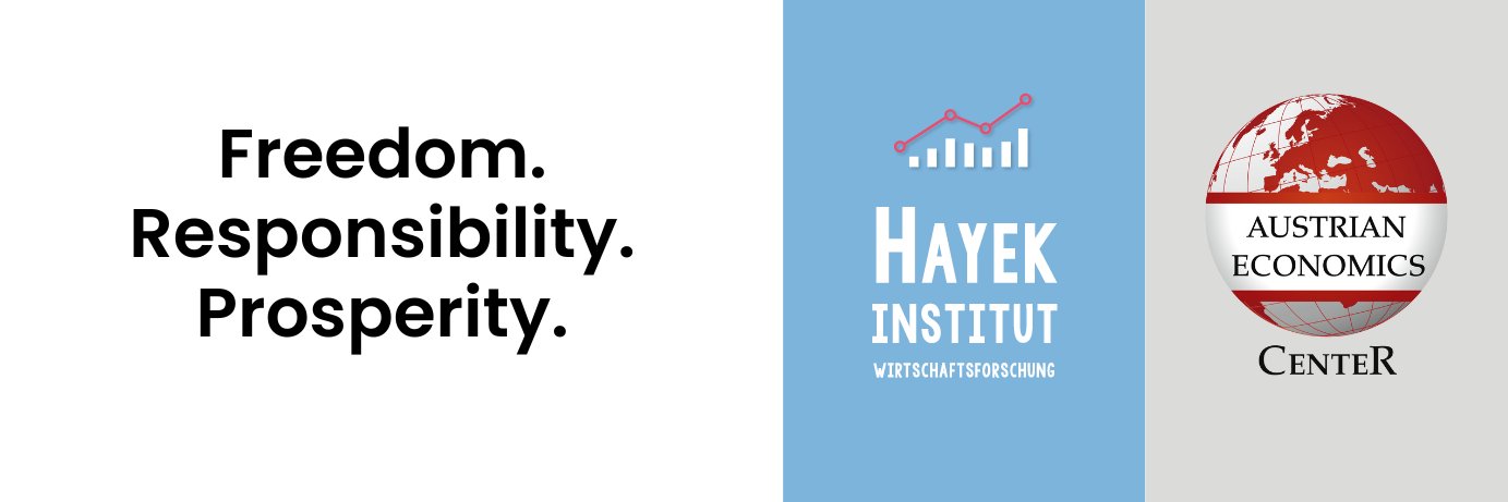 Austrian Economics Center | Hayek Institut banner