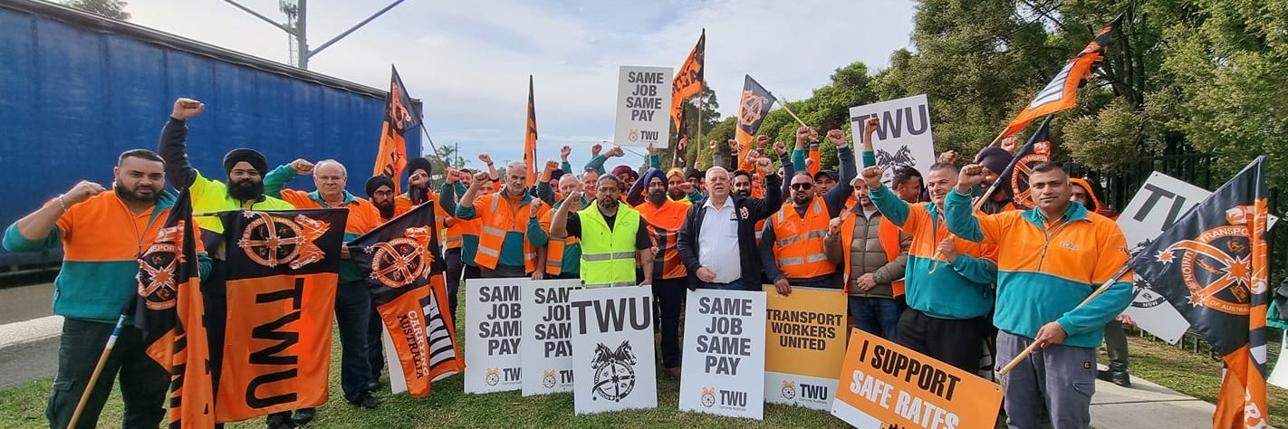 TWU NSW banner