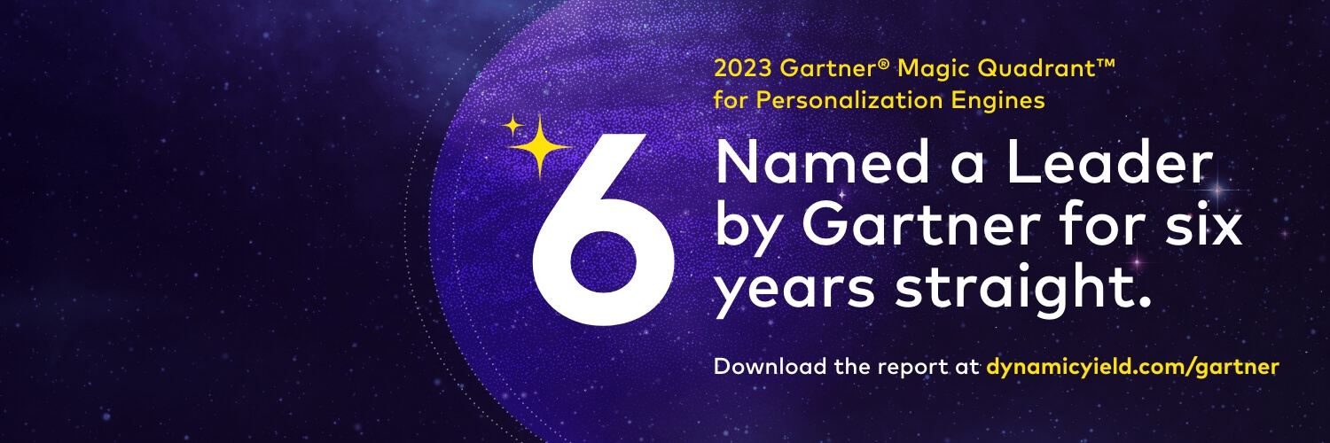 Dynamic Yield by Mastercard banner