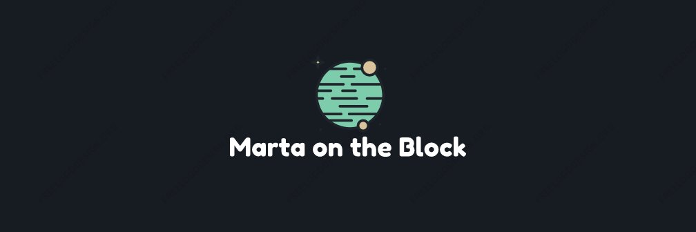 Marta on the Block banner