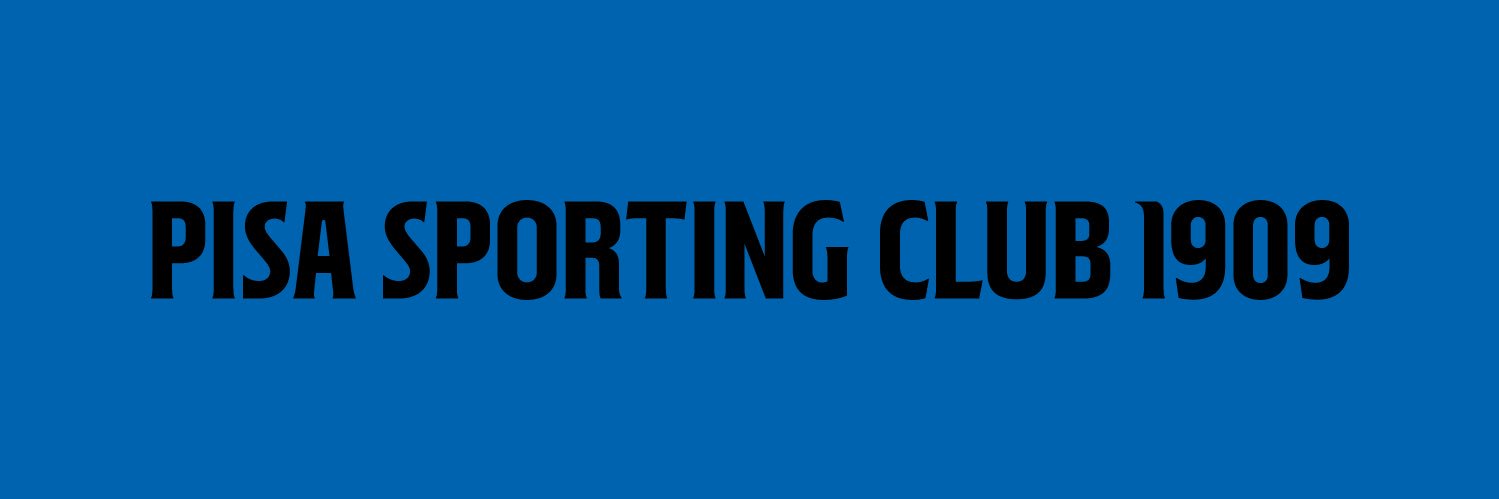 Pisa Sporting Club's banner