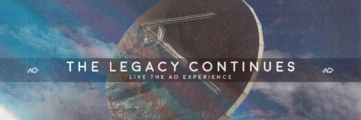 Arecibo Observatory banner