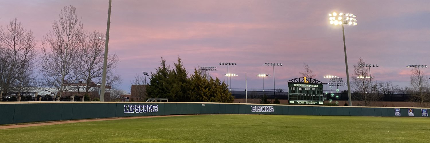 Lipscomb Softball banner
