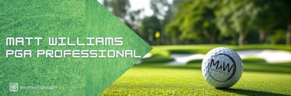 Matt Williams Golf banner