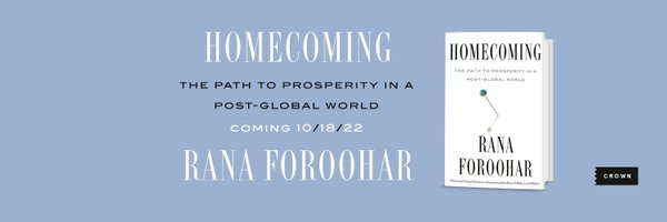 Rana Foroohar Profile Banner