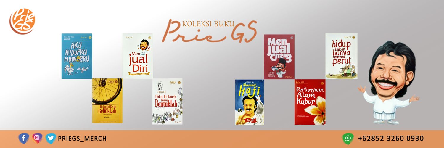 Buku dan Kaos PrieGS banner