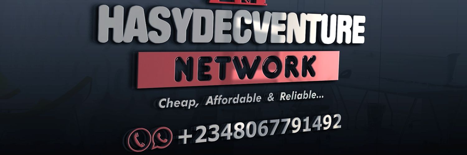 Hasydecventure⤴️🇳🇬🌍 (Data king) banner