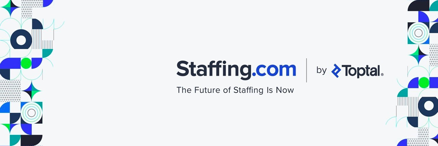 Twitter banner for @staffing