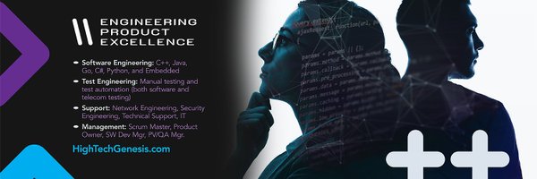 HighTechGenesis Profile Banner