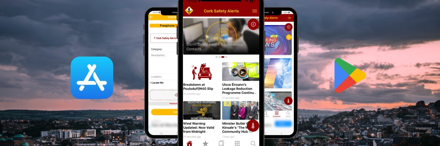 Cork Safety Alerts banner