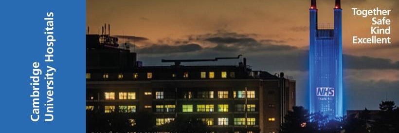 Cambridge University Hospitals NHS's banner